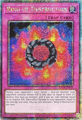 Ring of Destruction - RA04-EN119 - (Quarter Century Secret Rare) - 1st Edition